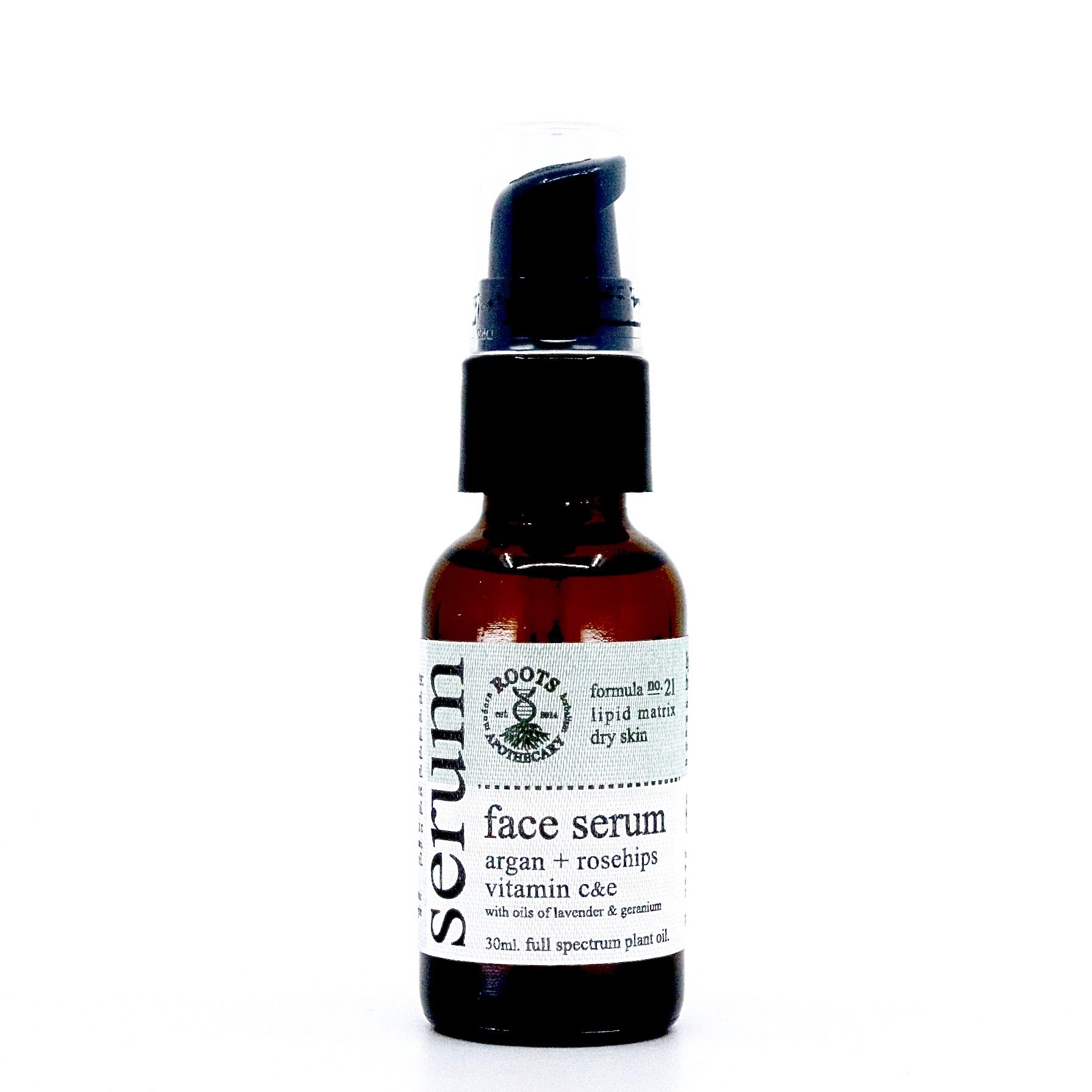 face serum. multi-nutrient. argan & rosehips. vitamin c & e